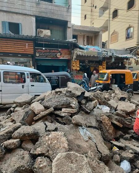  وسط غياب المسئولين.. شكاوى من الاختناق المروري بشارع في الحسينية