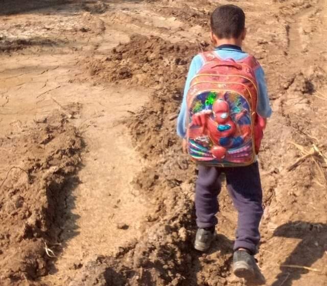 مطالب برصف طريق عزبة البرية بأولاد صقر