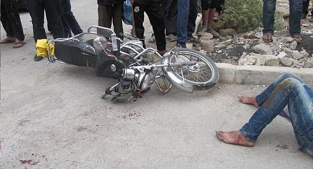  إصابة شخصين في حادث تصادم بالصالحية