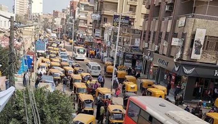 زحام مروري بشوارع مدينة أبوكبير