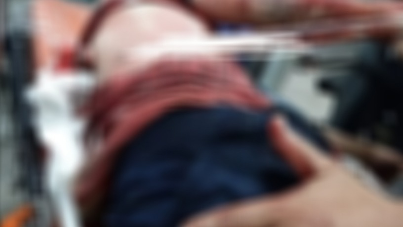إصابة خطيرة لشاب من منيا القمح في حادث تصادم
