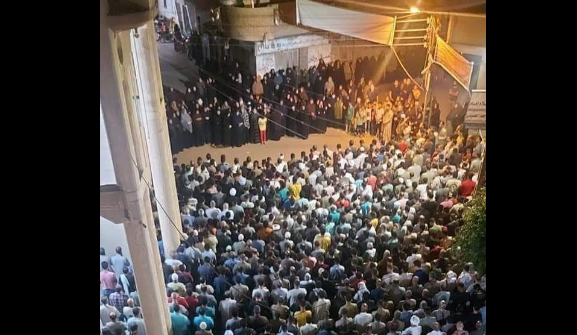  الآلاف يشيعون جنازة إمام مسجد الأرقم بمسقط رأسه في منيا القمح