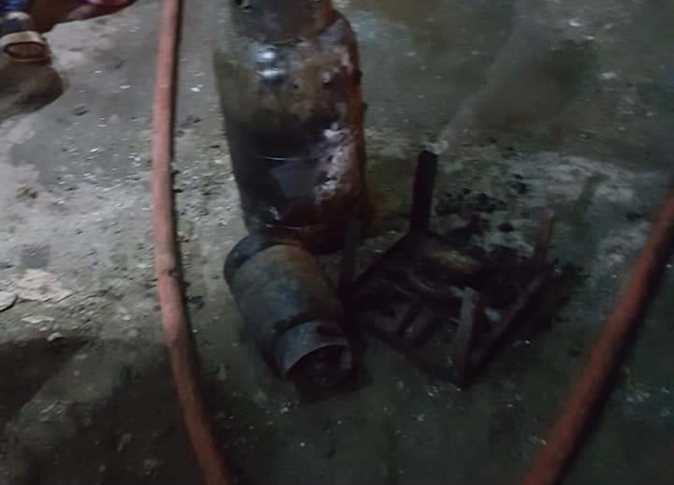 إصابة 6 أشخاص بينهم طفلين إثر انفجار أنبوبة بوتاجاز بمنيا القمح