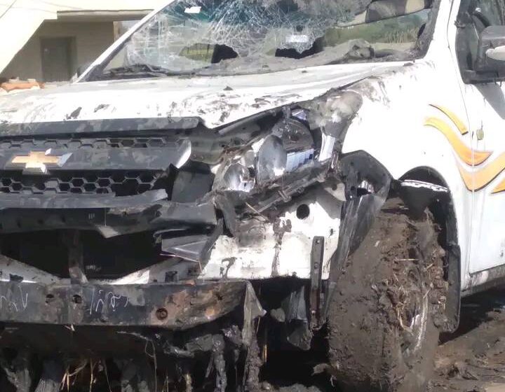  الحسينية.. إصابة 4 أشخاص في انقلاب سيارة نصف نقل بترعة