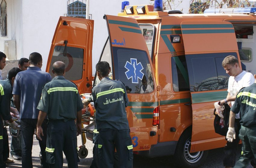 إصابة سيدتين بحادث تصادم في منيا القمح